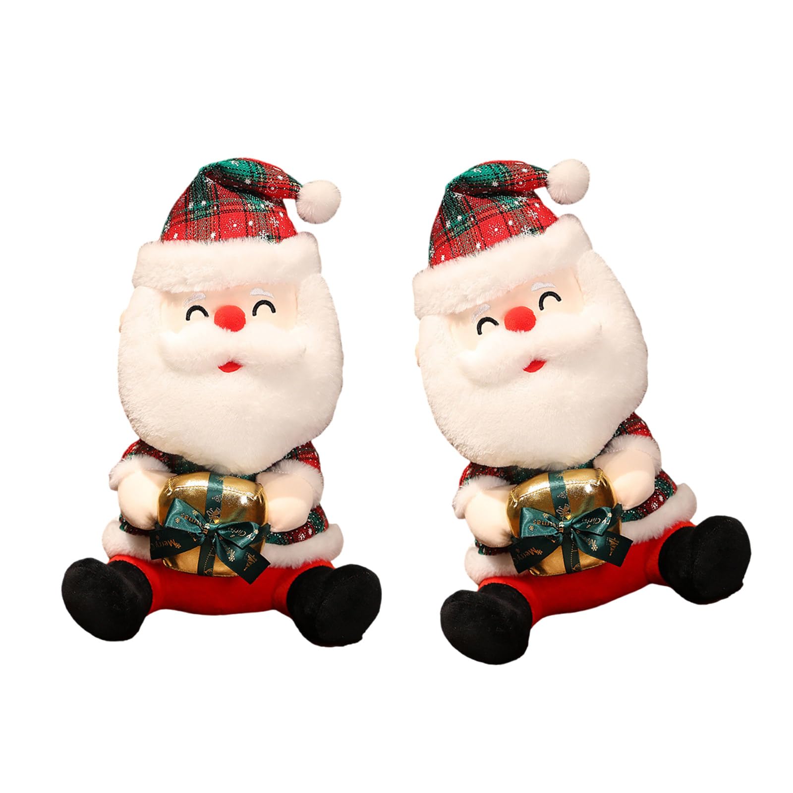 Amazon | サンタのぬいぐるみ人形を保持するボックスのユニークな