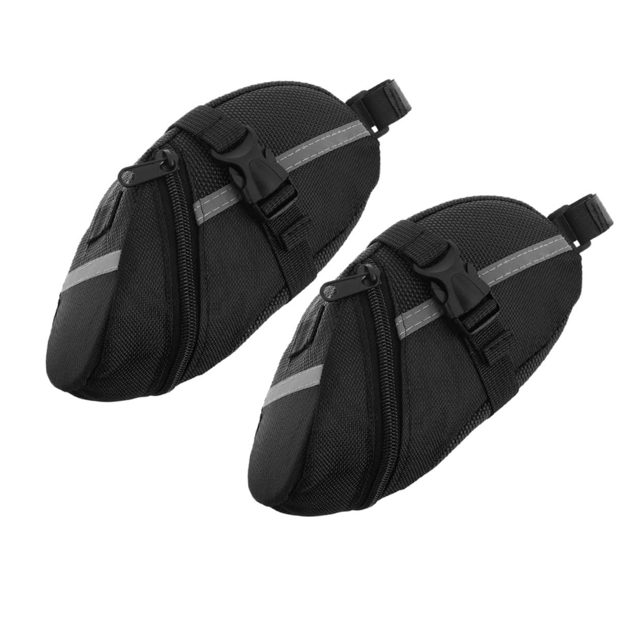 SUPVOX 2pcs Lightweight Bicycle Seat Bag for Mountain Road Cycling Stylish Under Seat Storage Pack with Ample Capacity for Tools Essentials for Outdoor Sports