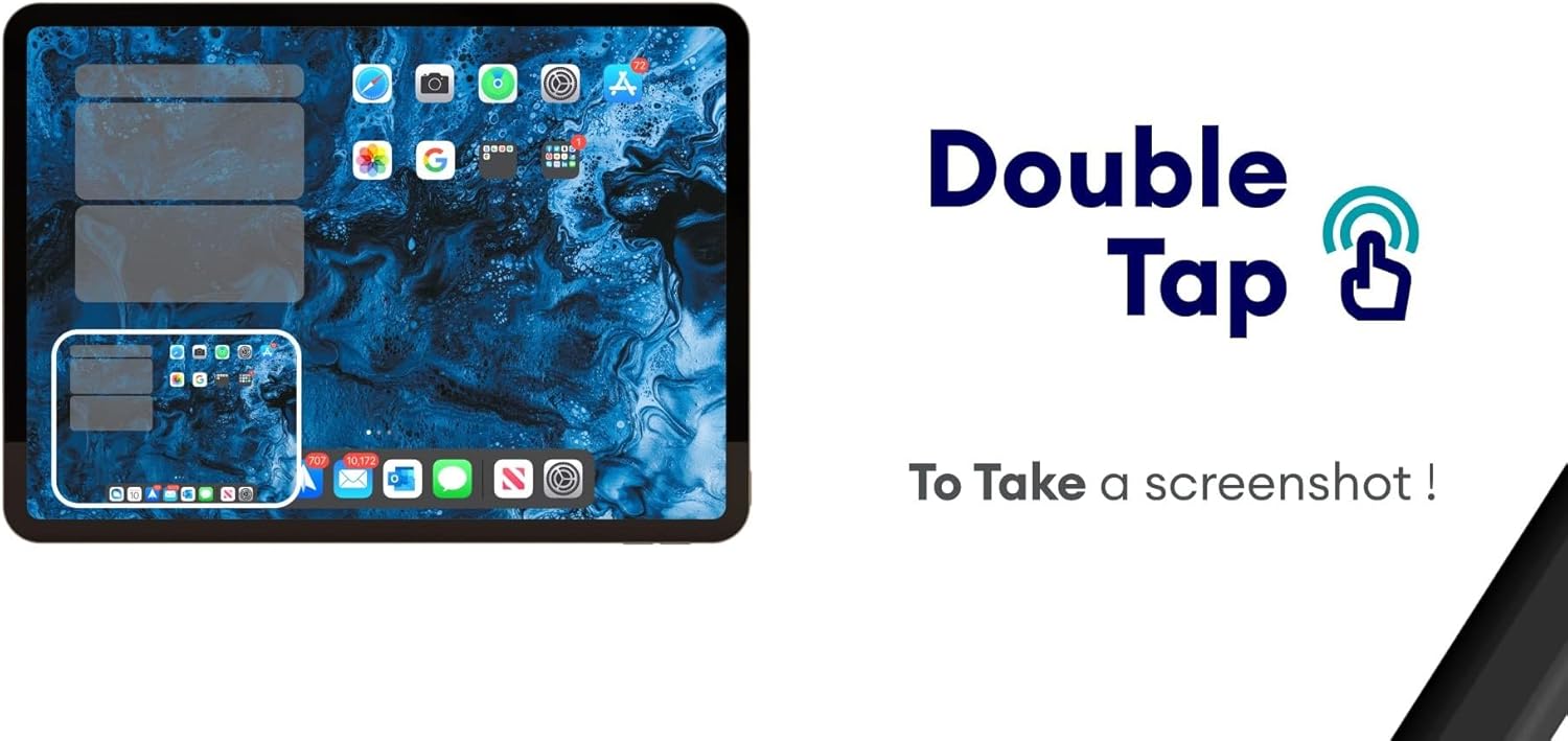 قلم ستايلس لاسلكي قابل للشحن المغناطيسي – متوافق م...