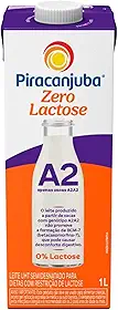Leite UHT Zero Lactose A2 Semidesnatado Piracanjuba 1L