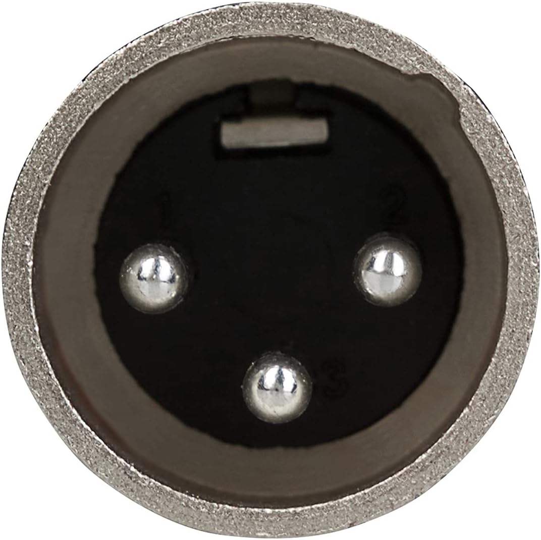 PROSOUND XLR Male Connector with 3 Copper Contacts Zinc Diecast Shell - Image 4