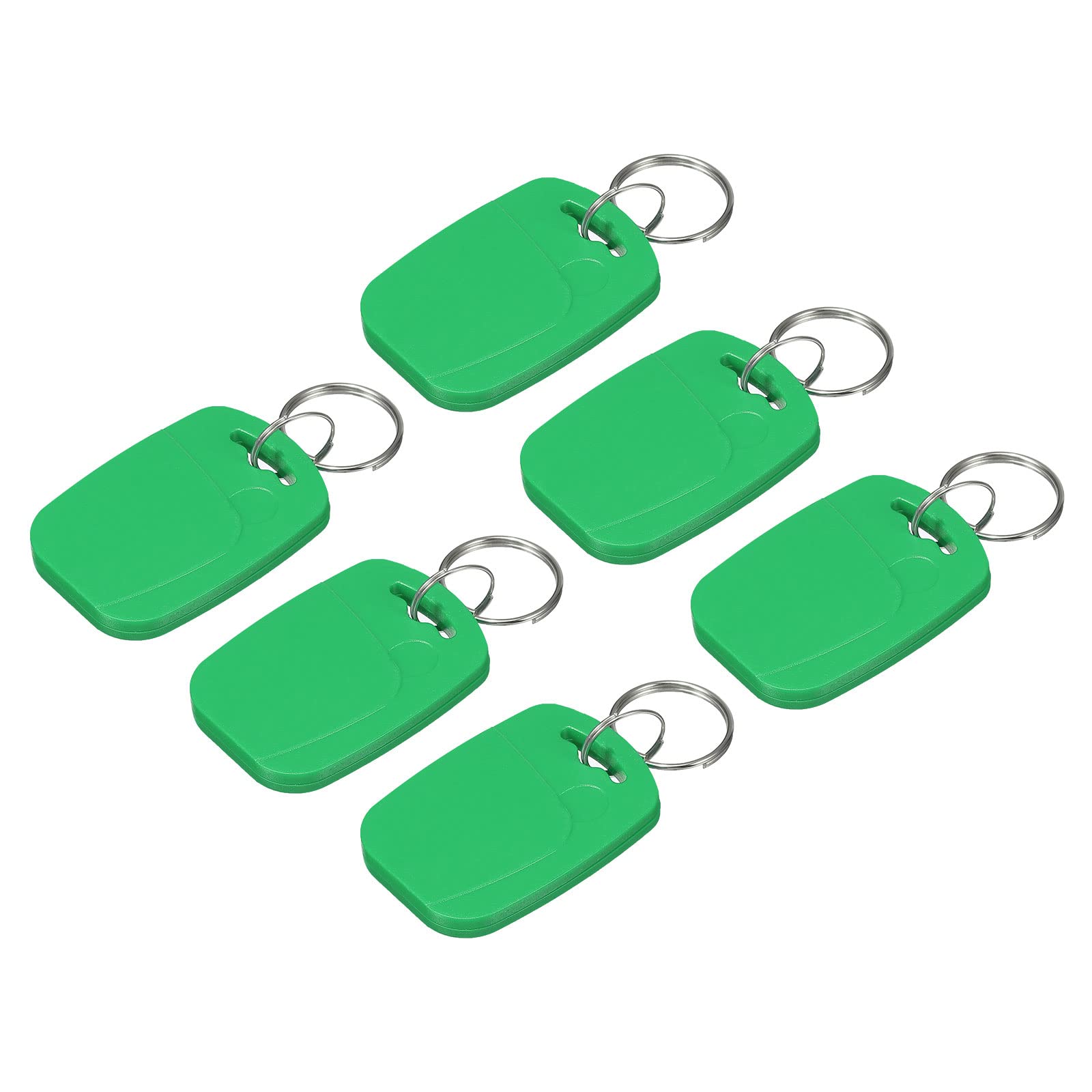 Porte-clés Carte IC RFID 13.56 MHz - Lot De 6, Rouge - Lecture Seule - Neuf, Marque Uxcell