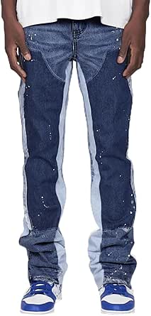 Baggy Jeans Garçon Enfants Jambes Larges Y2K Té Et Ample Pantalon Denim Danse Hip-hop Casual Décontracté Style Urbain Hip Hop Streetwear