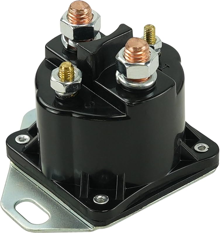 Solenoide do motor de partida SS598T Adorish 12 V com 4 terminais para Ford F150, F250, F350 e John Deere 110