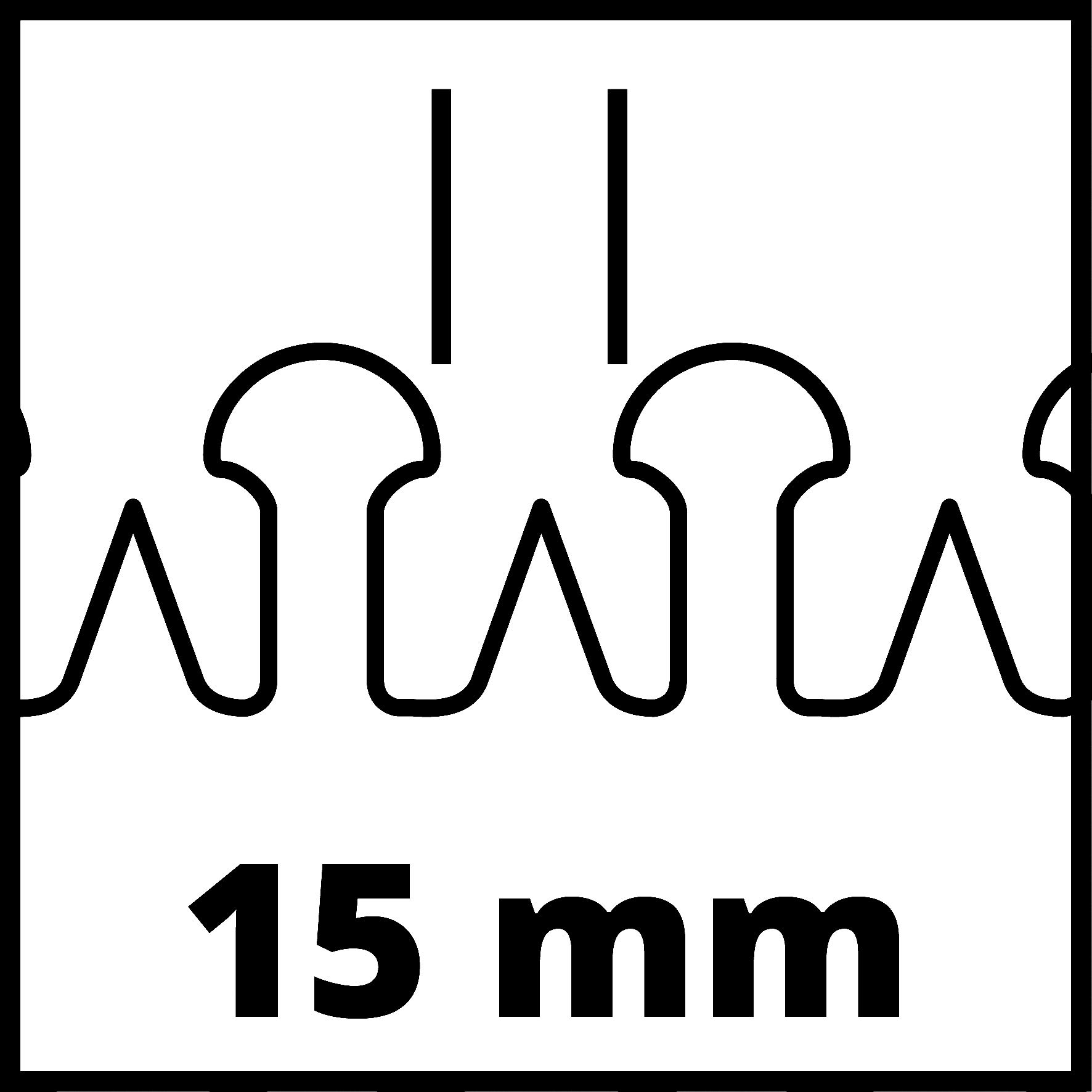Einhell Akumulatorowe nożyce do żywopłotu GC-CH 1846 Li Kit Power X-Change (18 V, 46 cm długość cięcia, 15 mm rozstaw zębów, ergonomiczny uchwyt, w tym 2,0 Ah akumulator i ładowarka)