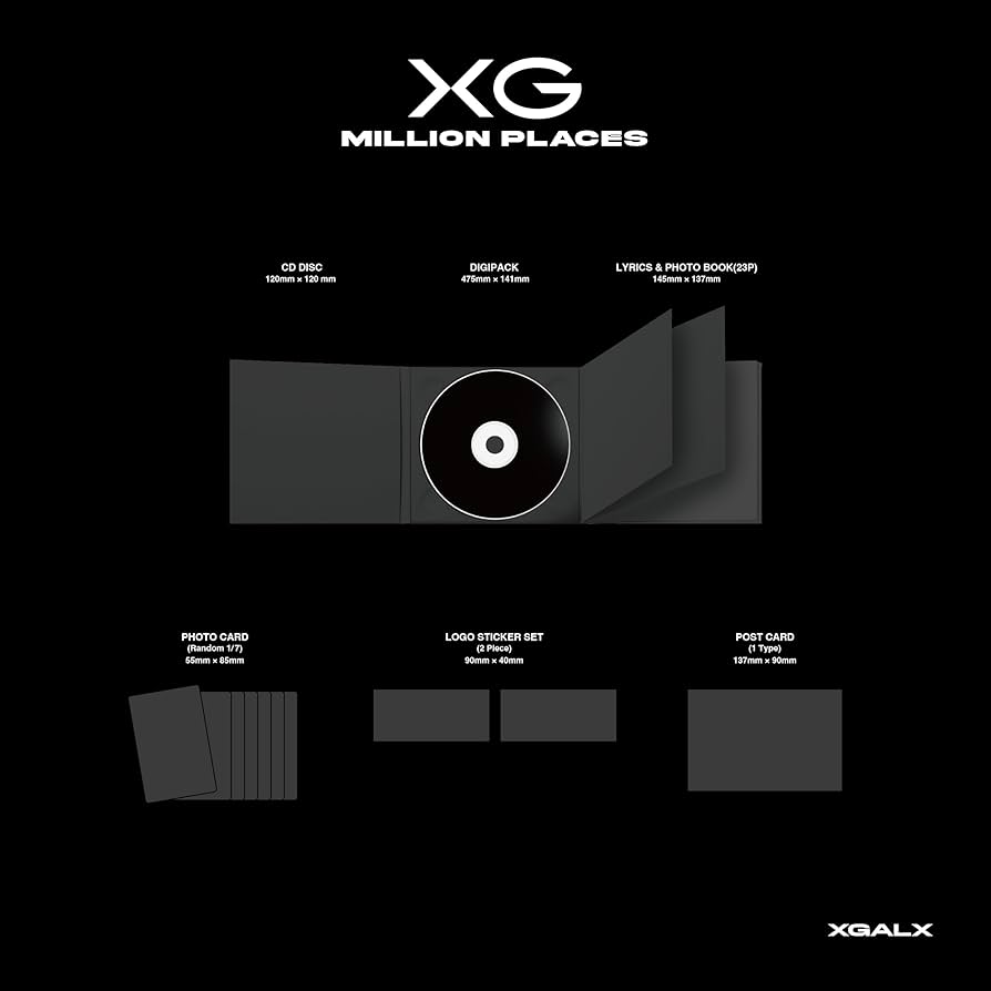 Amazon.co.jp: XG [MILLION PLACES]（韓国盤）: ミュージック