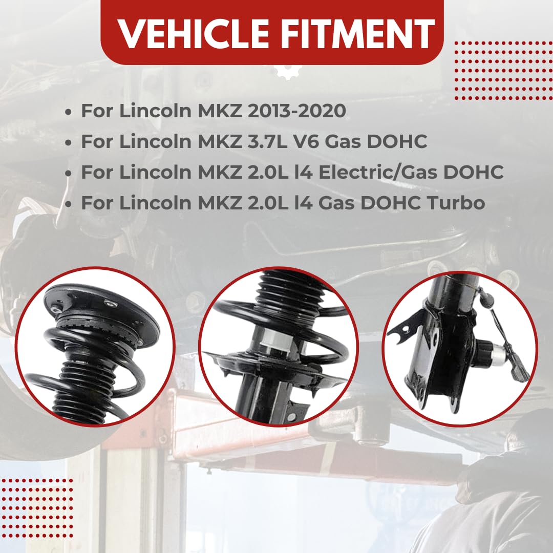 Amazon.com: F2GZ18124V F2GZ18124T Front Shock Absorber Strut  