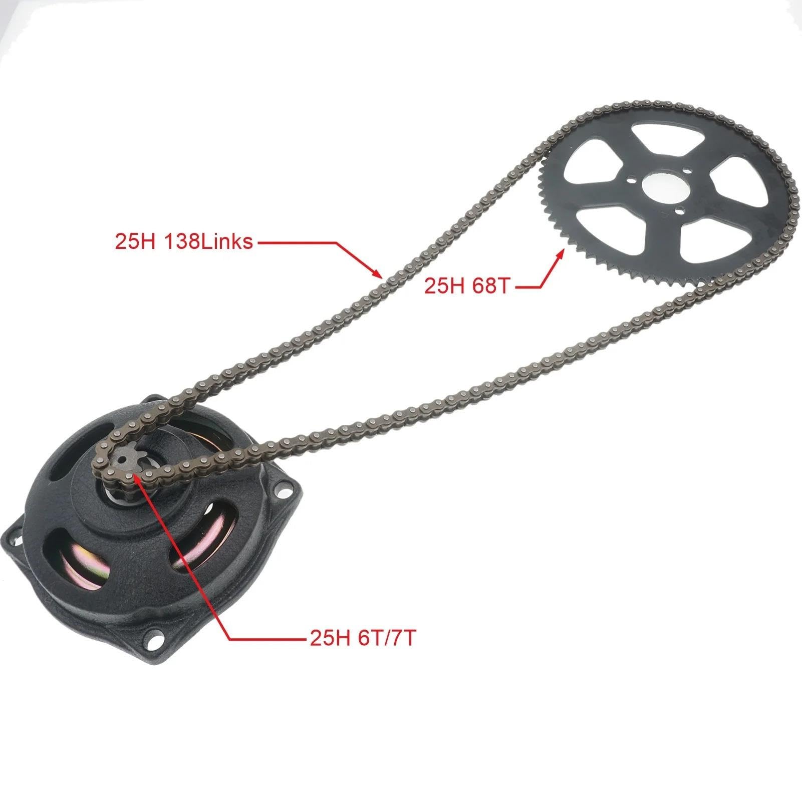 piñón Frontal de Acero Para Mini Moto 47cc 49cc