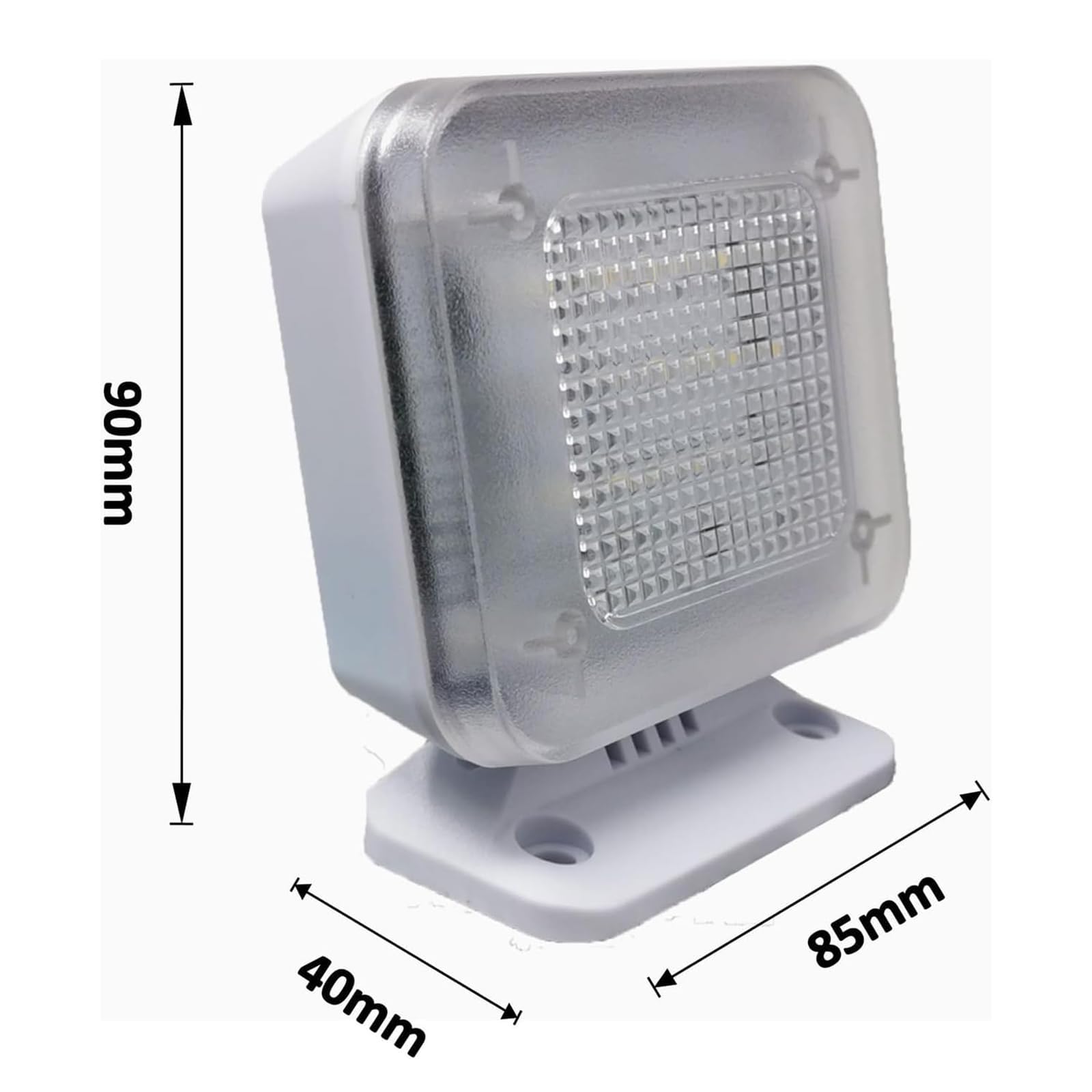 Faux simulateur de TV avec minuterie pour la sécurité de la maison - Lampe LED anti-effraction avec capteur de lumière - Mise sous tension automatique lorsque personne n'est à la maison