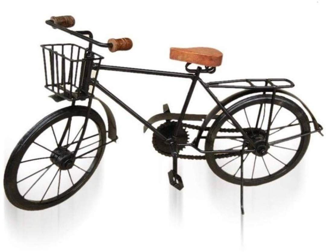 KRAFT JUNCTION Bicycle Sculpture for Home, Office, Bedroom, Living Room, Dining Room, Kitchen, Entryway, Hallway - Figurines Bike Miniature Home Decoration