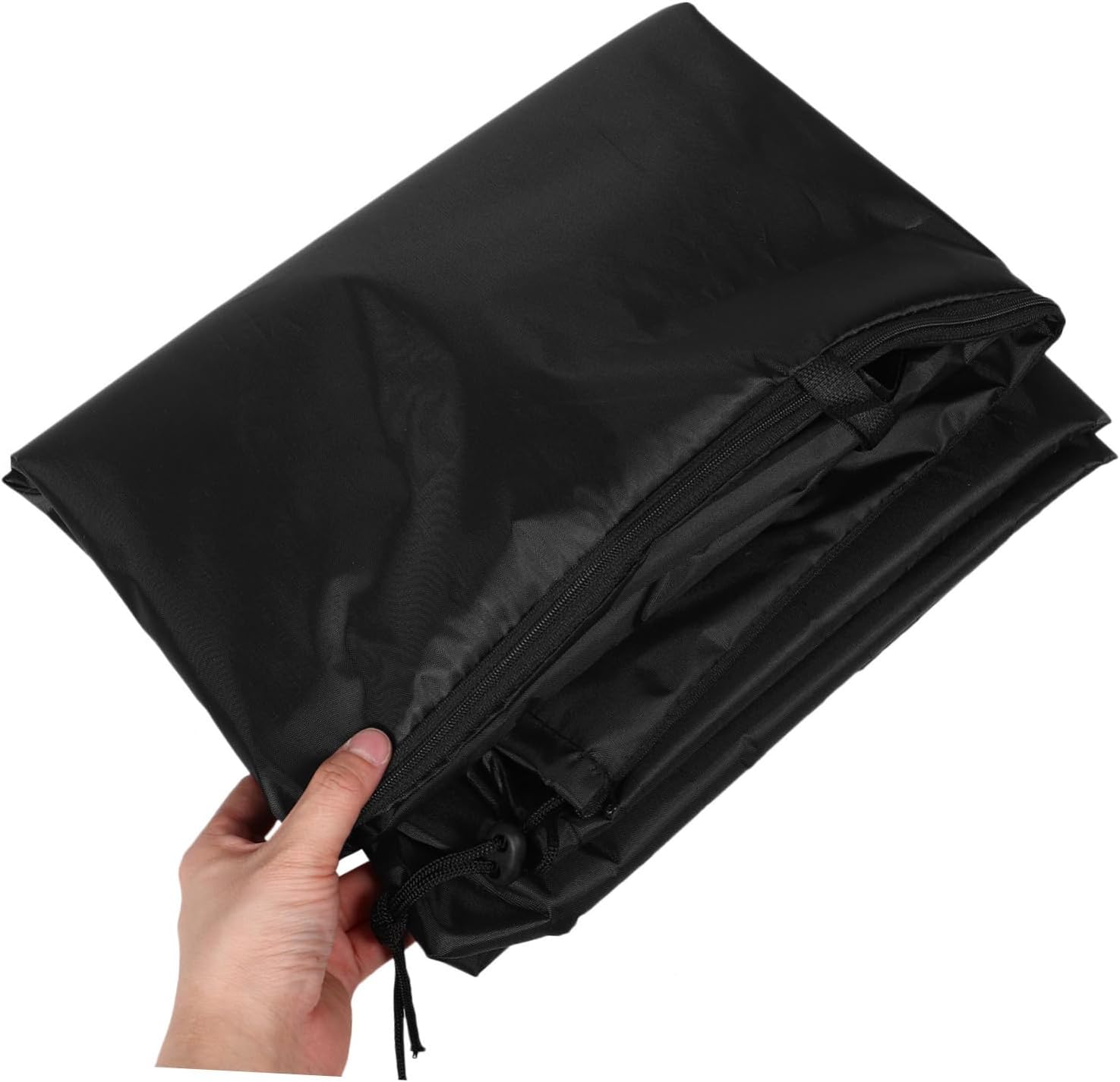 SUPVOX Travel Golf Bag Cover Golf Club Protector Durable Oxford Cloth Rain Cover Lightweight Portable for Outdoor Activities Black