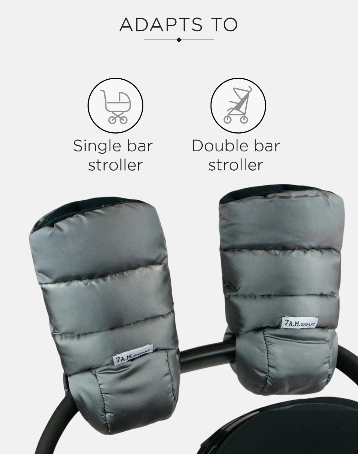 Amazon.com : 7AM Enfant Stroller Warmmuffs Gloves - Anti-Freeze