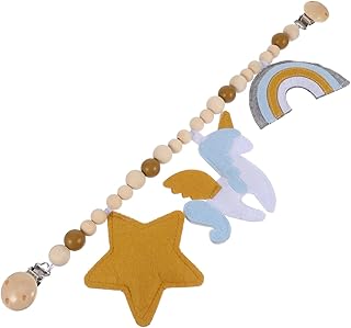 SECFOU 1Pc Decorativo Pulseira De Bebê Mordedor Infantil Mordedor Molar Chupeta Corrente Dentes Titular Chupeta Mordedor De Bebê Corrente Mordedor Titular Corda Dentes Chupeta Corrente