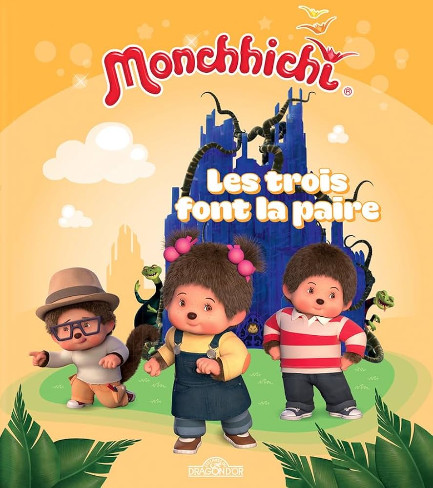Amazon.co.jp: Monchhichi - Les trois font la paire : 本