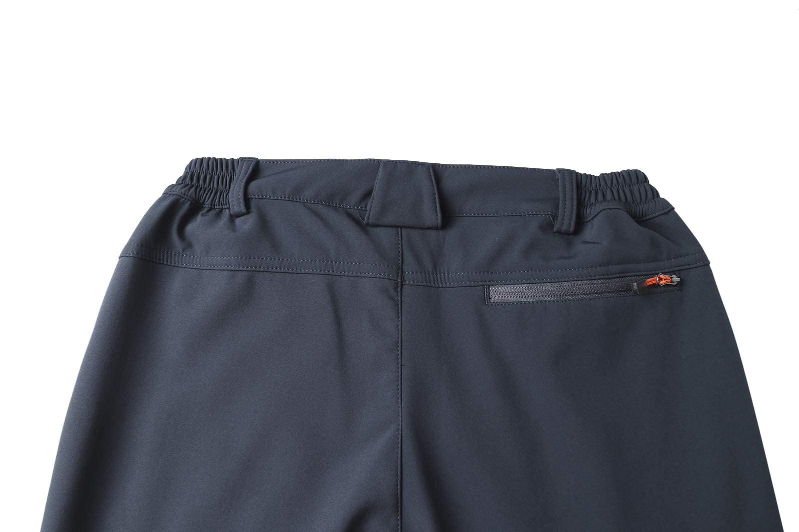 BenBoy Pantaloni Trekking Uomo Invernali Impermeabile Pantaloni da Sci Neve Arrampicata Escursionismo Caldo Pantaloni Softshell Outdoor