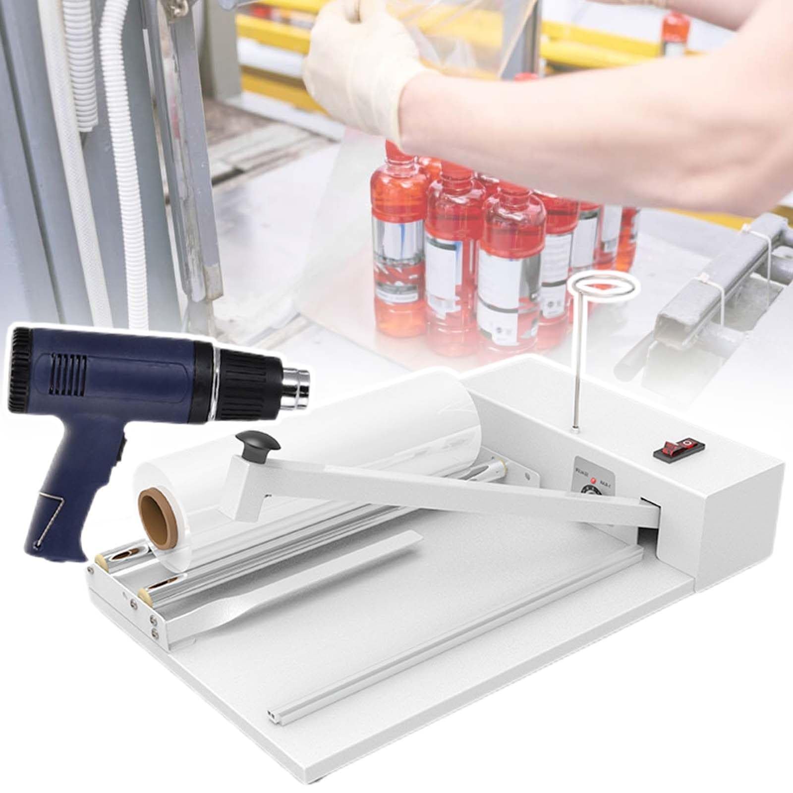 Máquina selladora térmica para película POF de PVC, dispositivo de sellado de embalaje comercial, 45 cm de ancho para un embalaje eficiente de libros