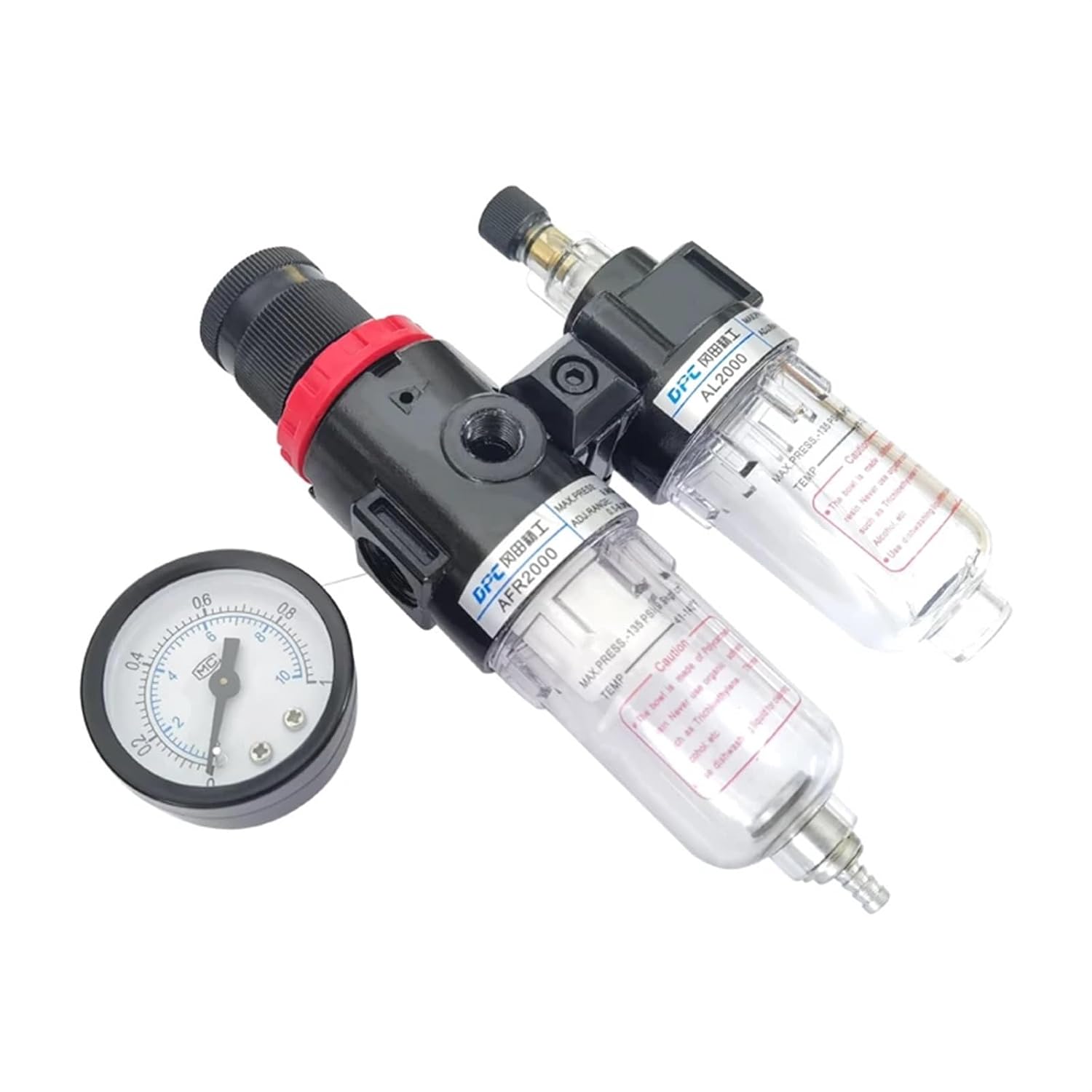 Preparation Units AFC2000 Port Air Treatment Compressor Filter Pressure Regulator Combination Lubricator Oil Separator(AFC2000)