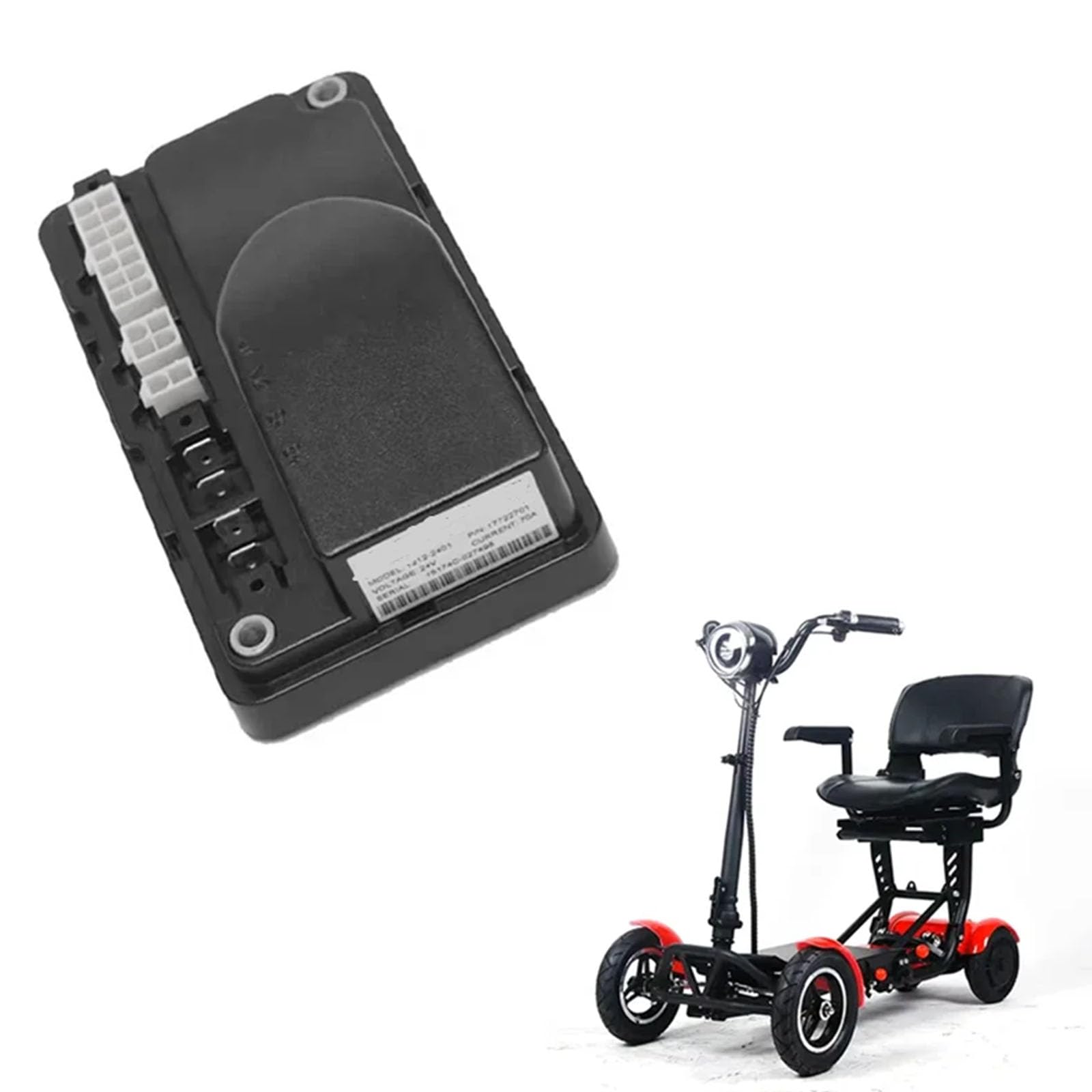 Hocheffizienter Controller 1212-2401, der Fahrerlebnis mit reibungsloser Steuerung für Golfwagen, Gabelstapler, Elektromobile und Effiziente Motorsteuerung verbessert