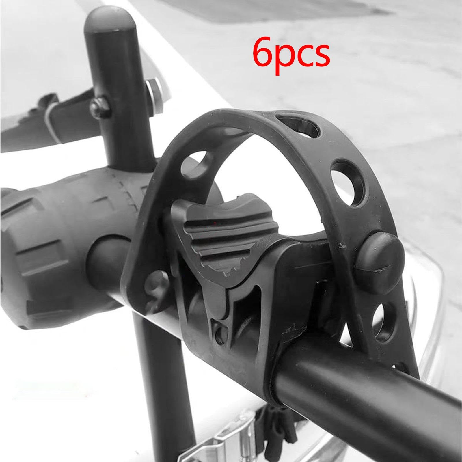 Homyl 2 Piezas Correa para Portabicicletas Correa Estabilizadora Antideslizante Correa de Goma Ajustable Material Resistente Adecuada para Uso en Autos Y Ca, 6 Piezas