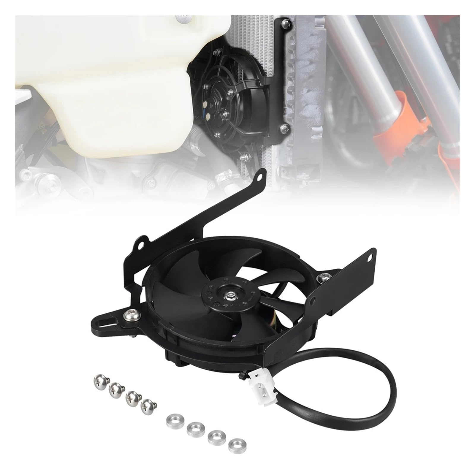 For KTM EXC 300 2024 2025 Kühler Lüfter Halterung Kit XCF-W 500 EXC-F 450 SX-F 350 XC-F 250 EXC XC-W 300 XC 150 SX 125 2023 Ersatzteile