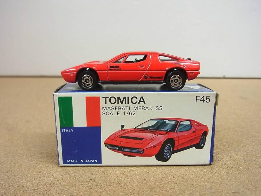 トミカF45 マセラティ メラク SS 3台セット 日本製ミニカー TOMICA