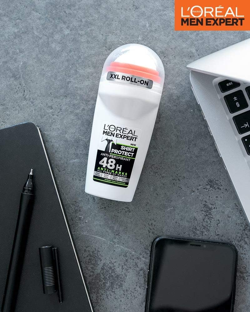 L'Oréal Paris Men Expert Shirt Protect Roll-On 50ml image 2 of 4 B00E641QXQ