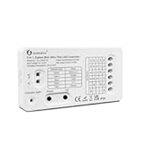 GLEDOPTO ZigBee 3&period;0 DC5-24V Mini 5 in 1 RGBCCT RGBW RGB CCT Dimmer LED Strip Light Control 6A Max for PWM Dimming LED Strip Compatible with Hub Bridge Conbee Home Assistant App Control &lpar;Hub Required&rpar;