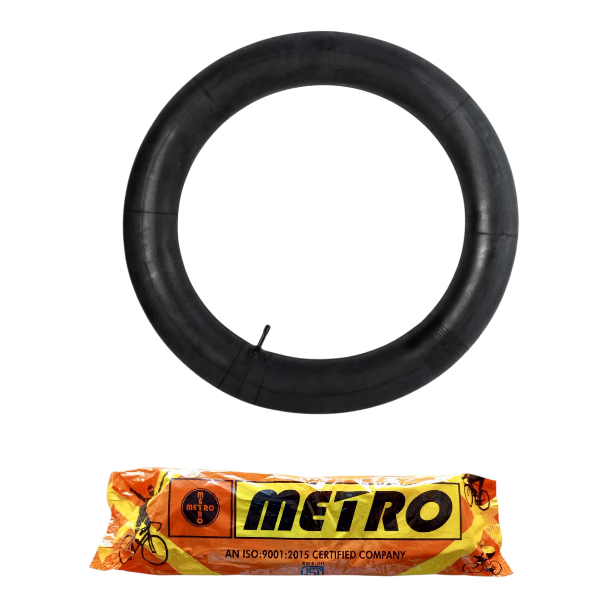 Bicycle Inner Tube, 26x2.40, 26 Inch, Black, Rubber, ISO 9001:2015 Certified-image-4