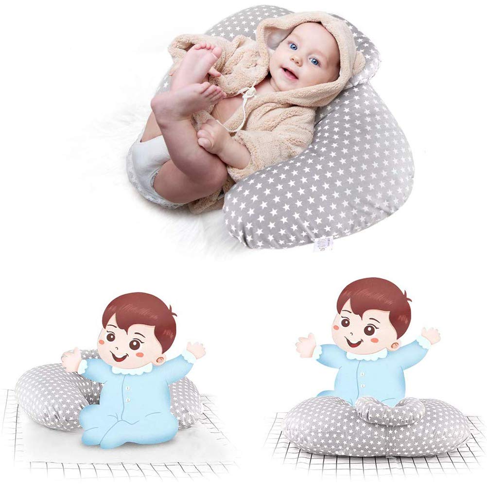 Almohada de Lactancia Lactancia Materna, Almohada de Lactancia Multifuncional Cojín de Lactancia Almohada de alimentación Infantil