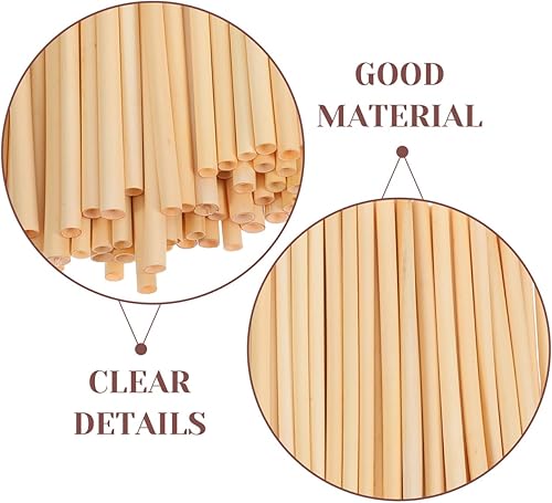 Miniatura 9 de GANAZONO 500 tubos de nido de abeja para nido de abeja, tubos de repuesto para casa de abejas, tubos de repuesto reemplazables para abejas, tubos de