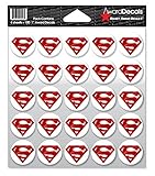 Award Decals Superman Decal (Red on White)