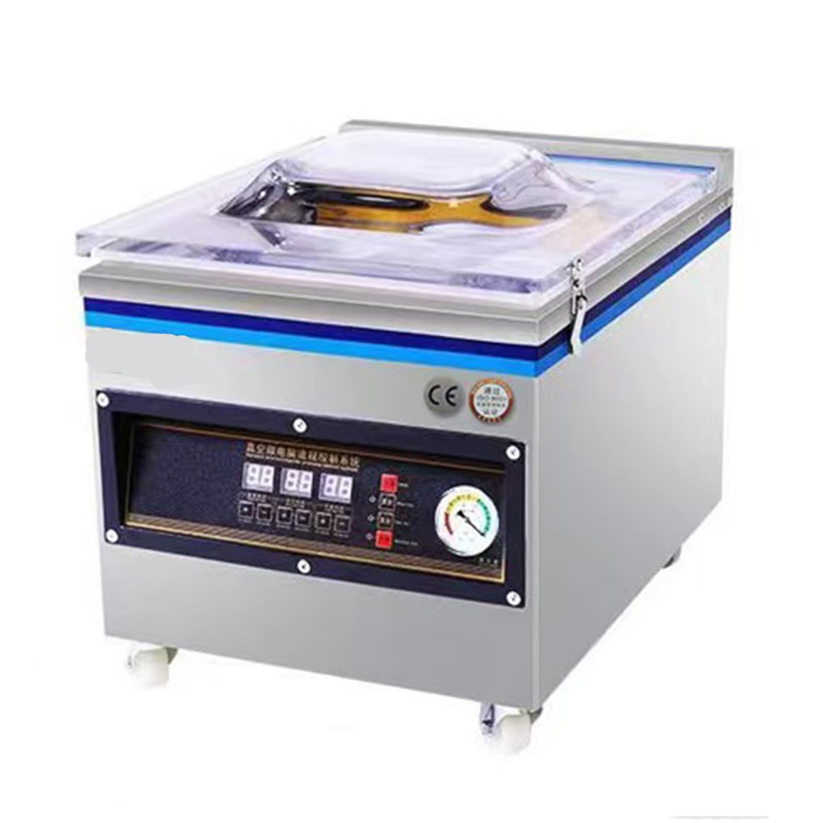 Maszyna do pakowania próżniowego w komorze, 360W Komercyjna automatyczna zgrzewarka próżniowa ze stali nierdzewnej, długość zgrzewania 32 cm