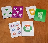 Vista 4 de Tarjetas visuales de multiplicación Math for Love para dominar los hechos de multiplicación en cinco minutos al día
