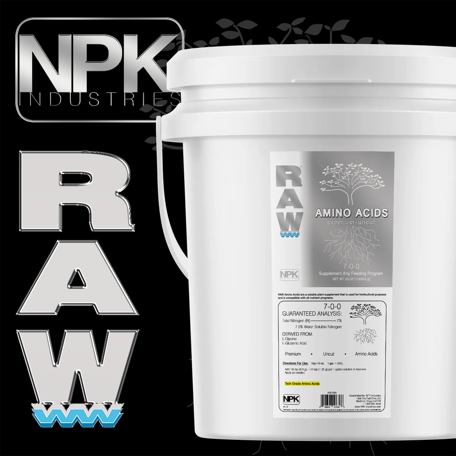RAW Amino Acids – Premium Plant Nutrient Supplement