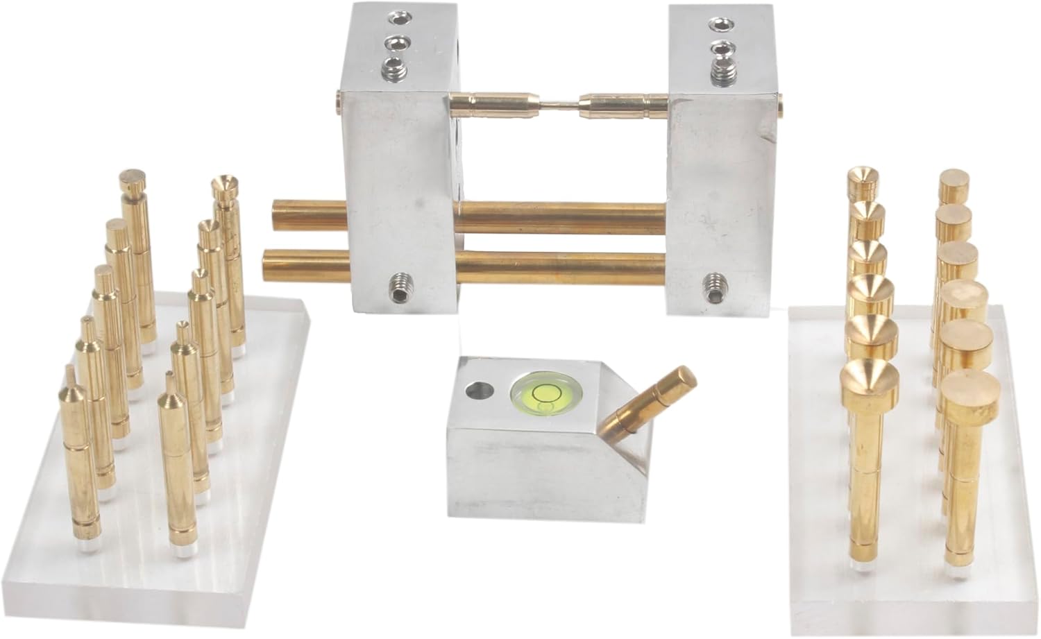 Jig Transfer, 22 PCS Brass DOP Stick (2,3,4,5, 6, 7, 8,9,10,11 & 12 mm), Angle DOP (45/90 degress)