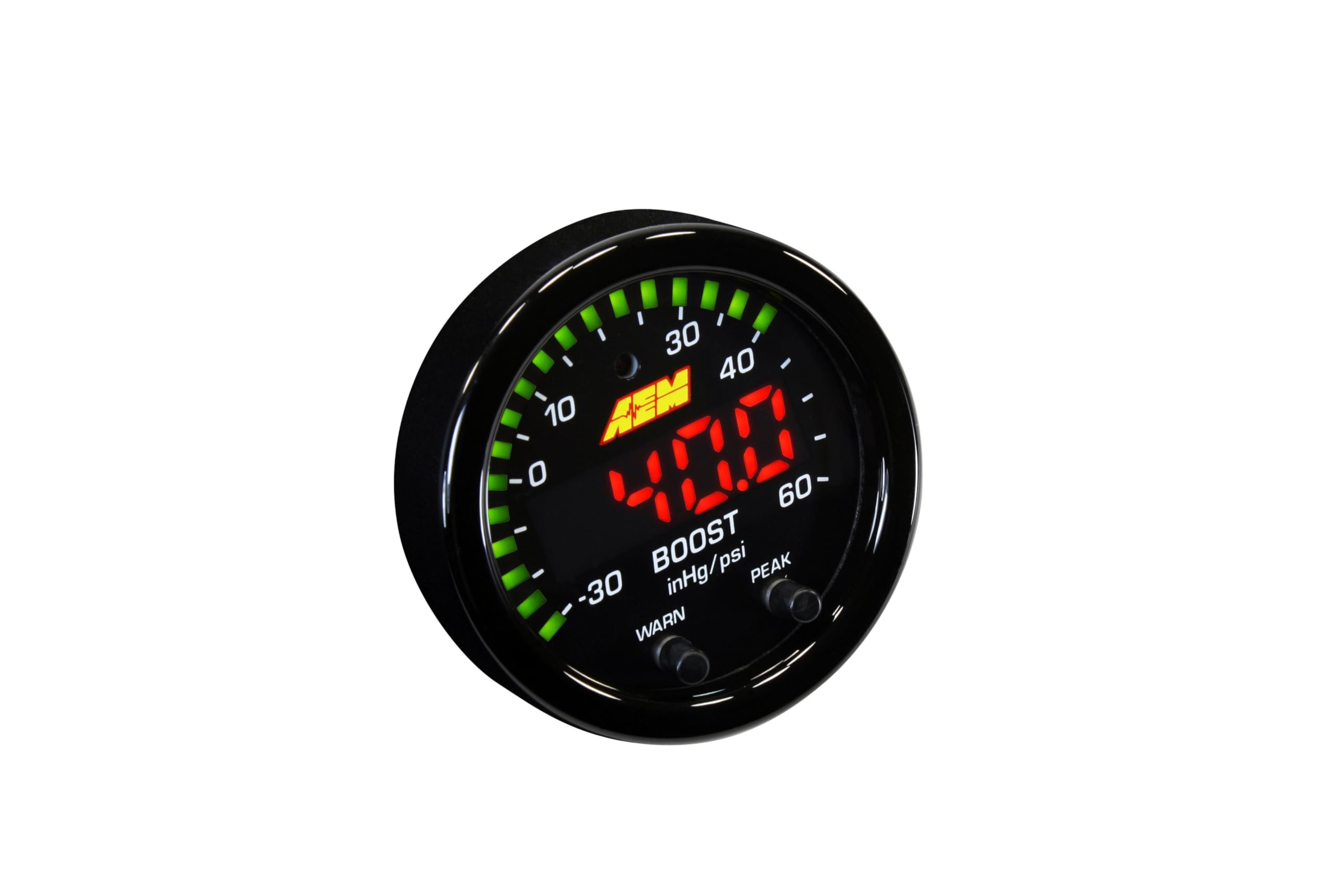 AEM X-Series 60PSI / 4BAR Boost Display Gauge PN: 30-0308