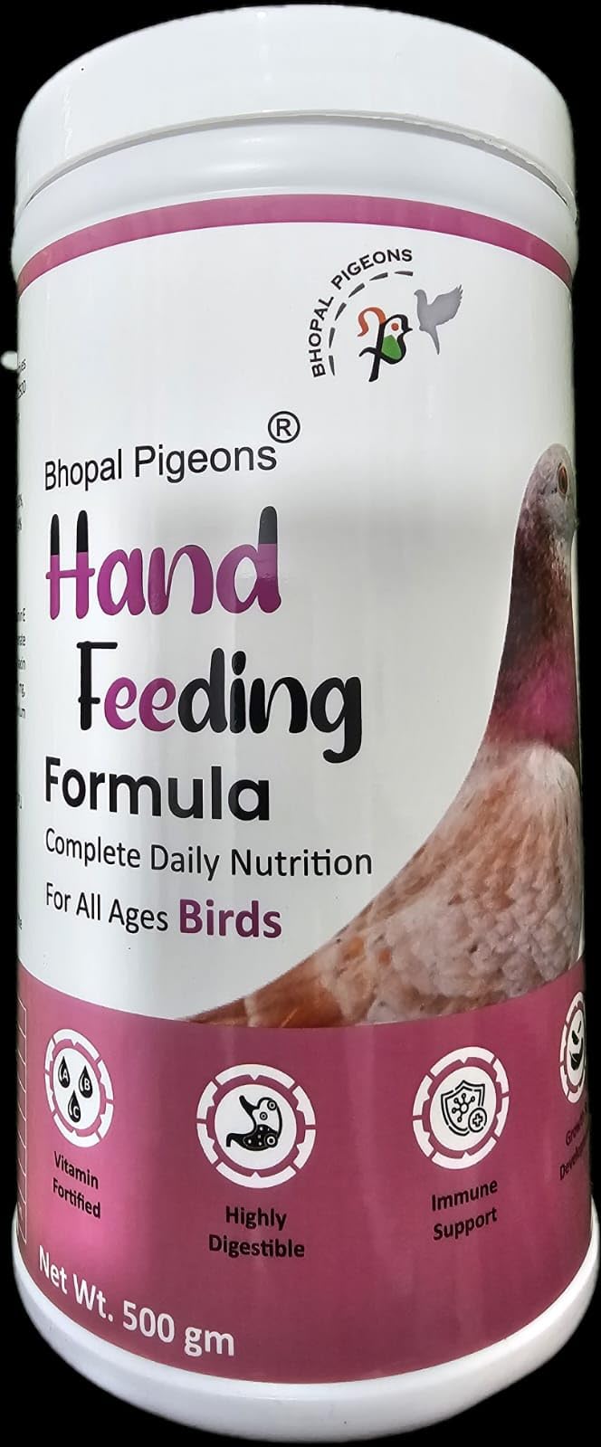Bhopal Pigeons Hand-Rearing Formula for Pigeon Baby Birds, 500 gm (B0DFLP84JM) Amazon Price History, Amazon Price Tracker