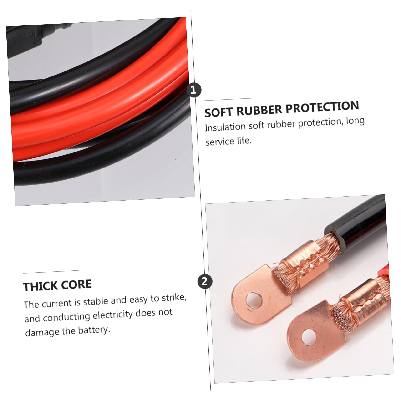 Cabilock Cable De Batería Para Automóvil Cable De Emergencia Material De Cobre