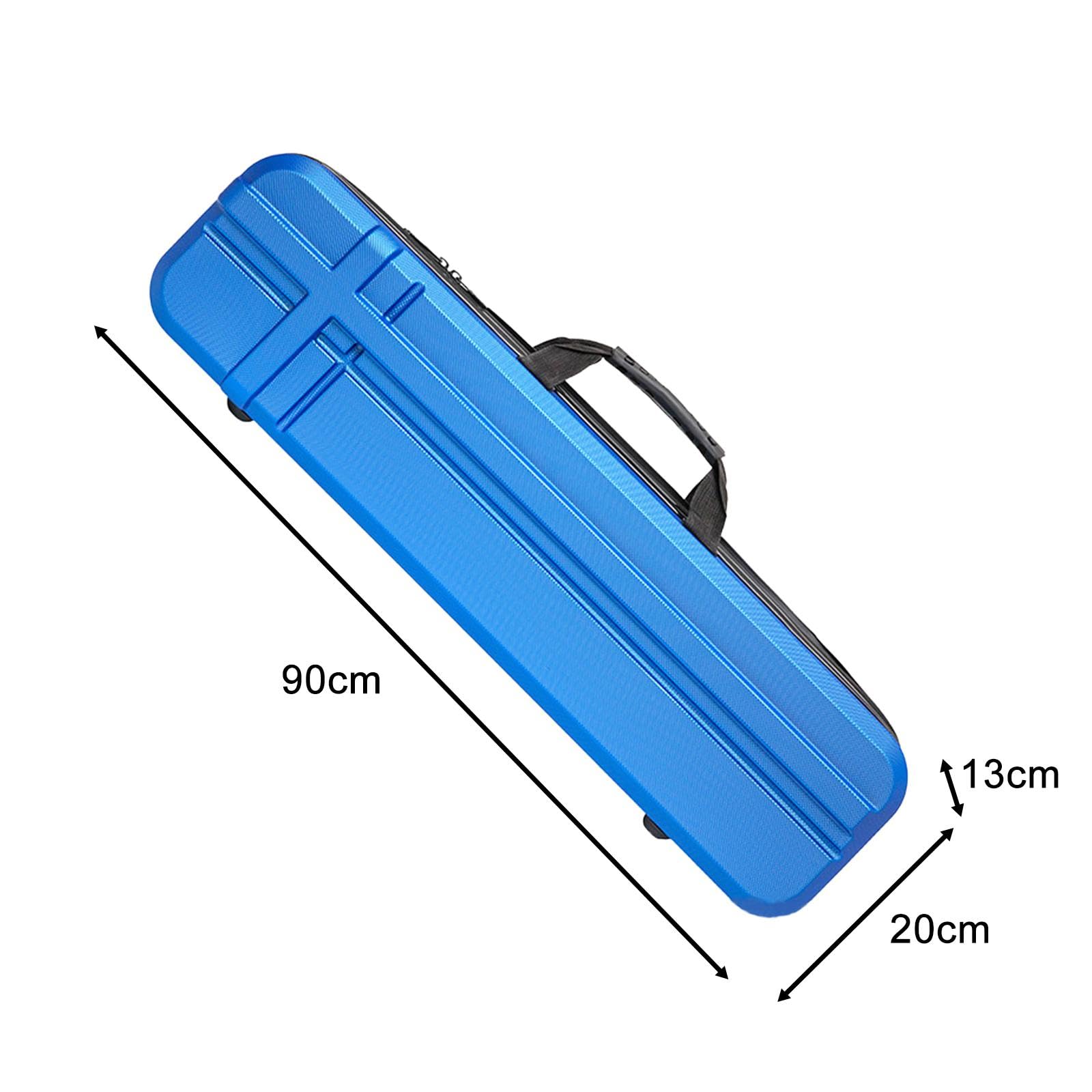 Borsa Porta Canna da Pesca, Custodia Rigida Portatile Impermeabile E Multiuso con Tracolla Regolabile.