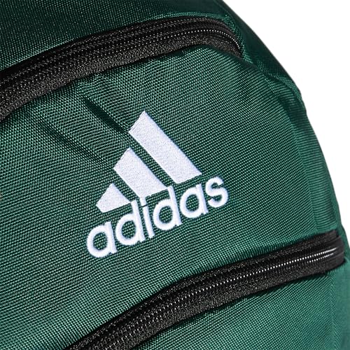 Image of adidas Unisex Striker II Team Backpack, Dark Green /Black /White, One Size