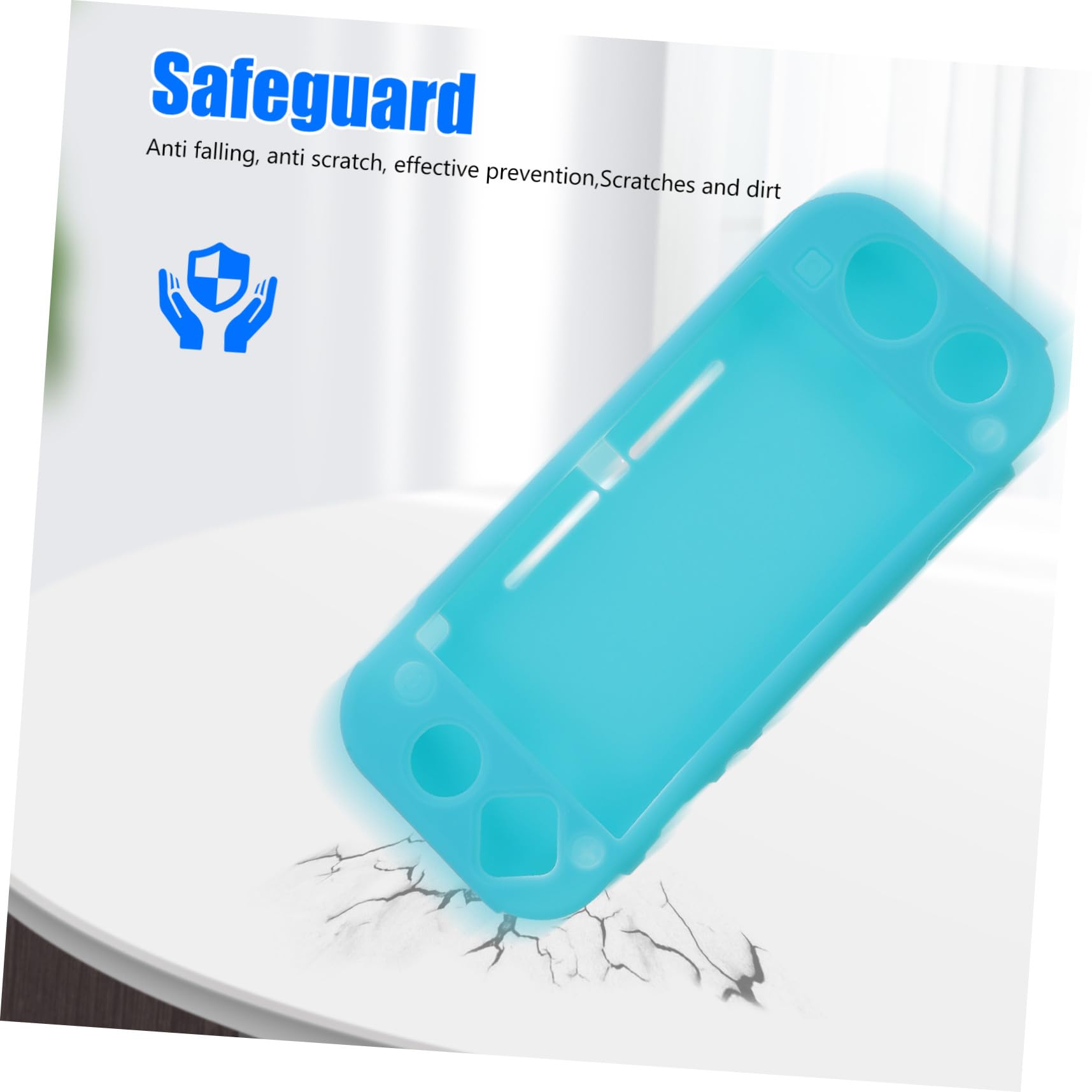 Hemobllo 4pezzi Switch Gamepad Protective Case Antiscivolo e Resistente Agli Urti Compatibile Con Dock e Facile Da Rimuovere