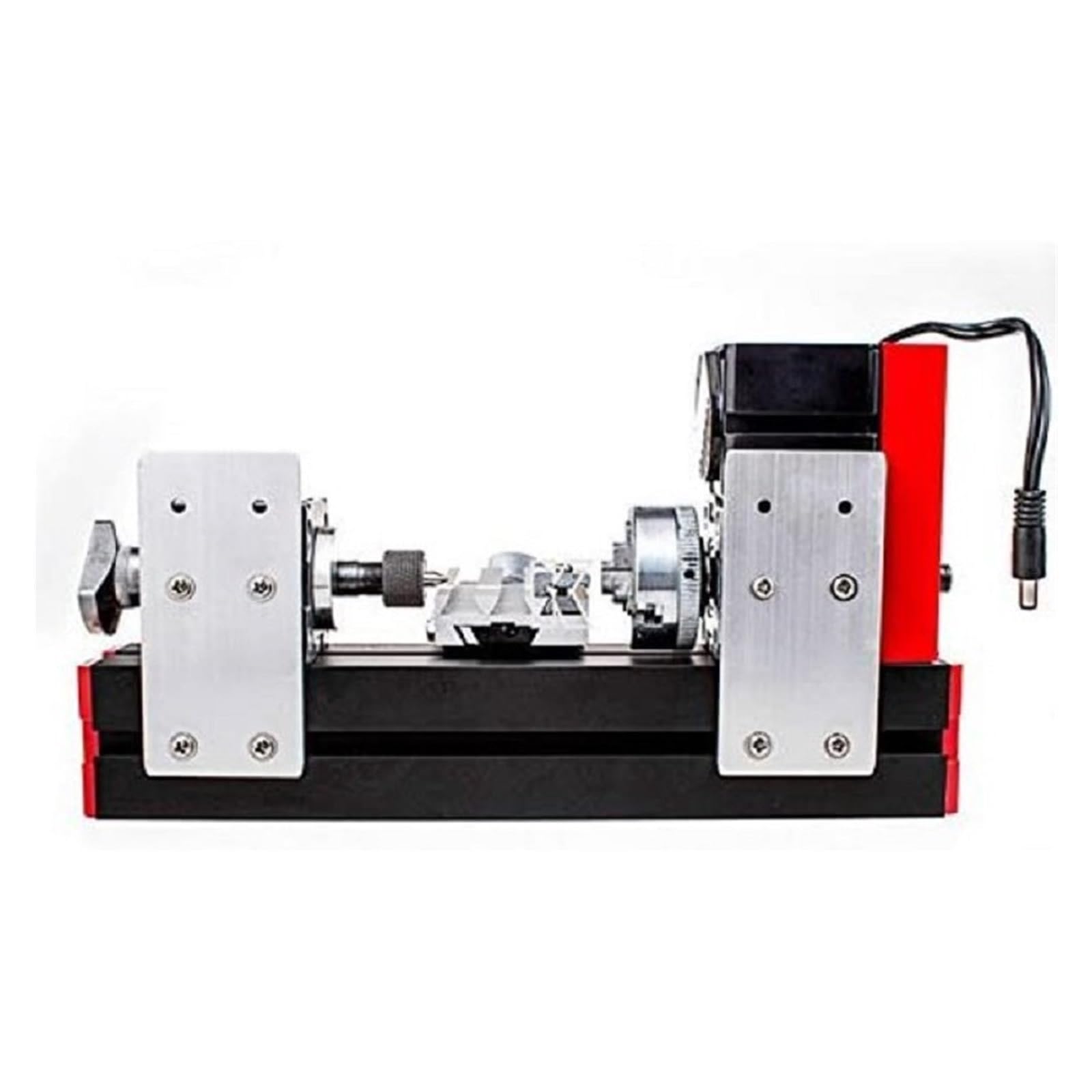 Strumento fai-da-te Mini tornio rotante in metallo di grande potenza, motore da 20 W 20000 giri/min, un set di macchine multifunzione in metallo in miniatura per Sigilli, Gioielli, Vetro, Pietre Pre