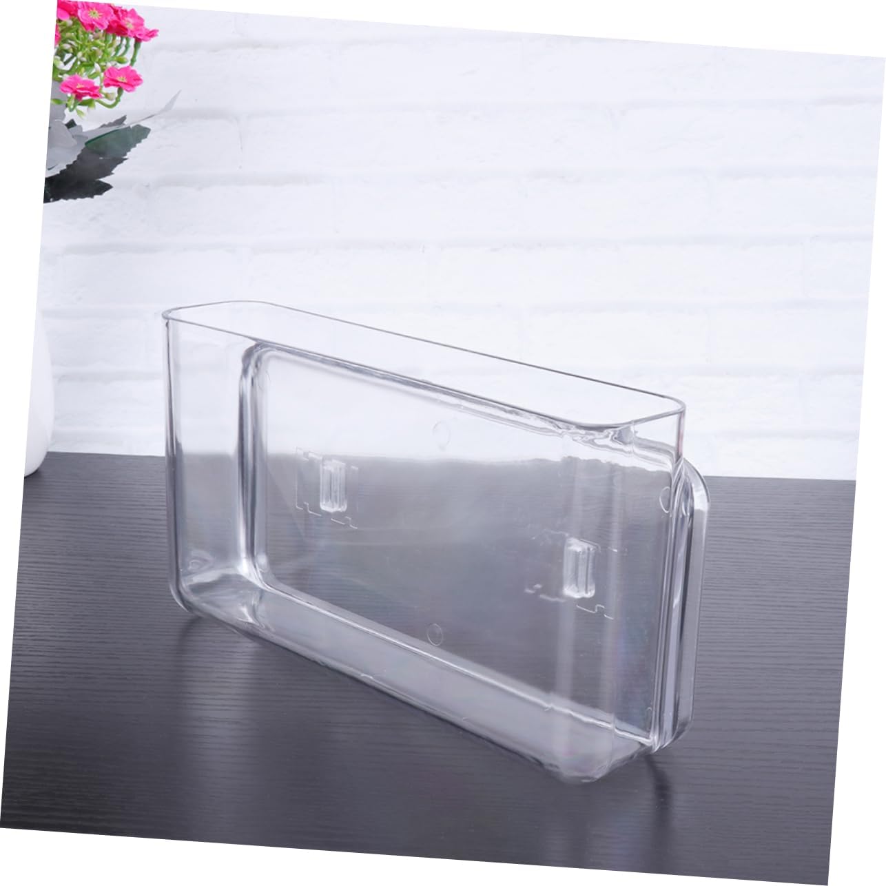 3pcs Stackable Storage Boxes Wall Phone Holder Easy Install Organize Your Living Space