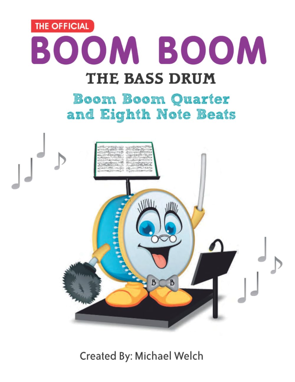 Quarter and Eighth Note Beats and Rest - Boom Boom the Bass Drum