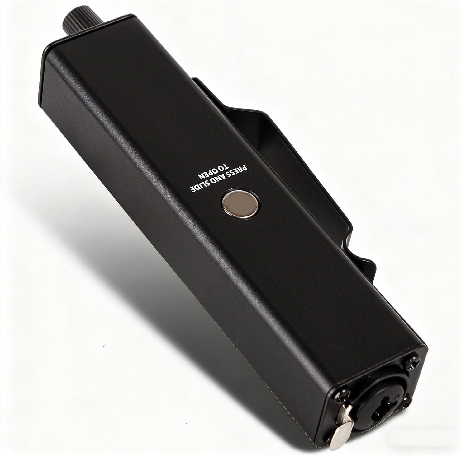 Portable in Ear Monitor Amplifier - Headphone Amp with XLR/TRS Input, Stereo/Mono Switch, 3.5mm Output for Stage, Studio, Guitarists, Drummers & Keyboardists