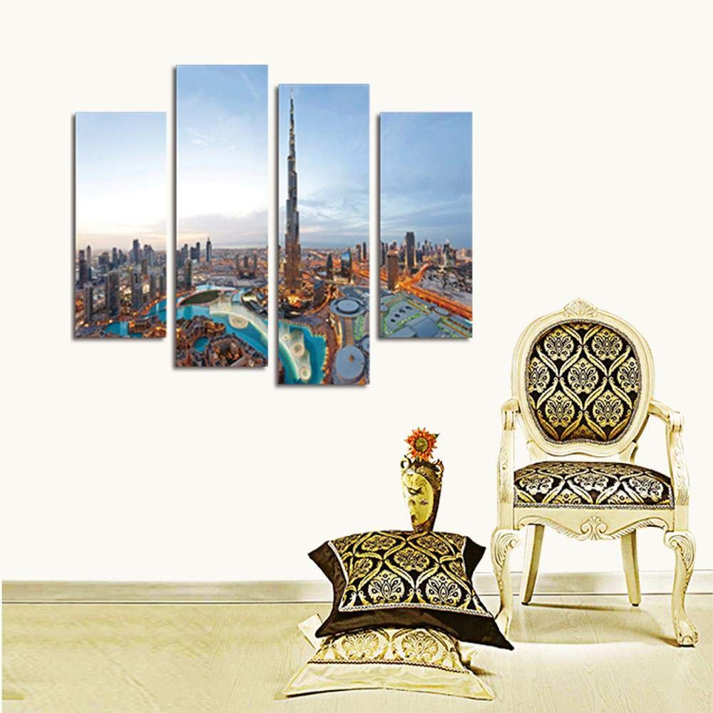 Wall art pour vivant chambre : créez une ambiance évasion avec la toile Burj Khalifa