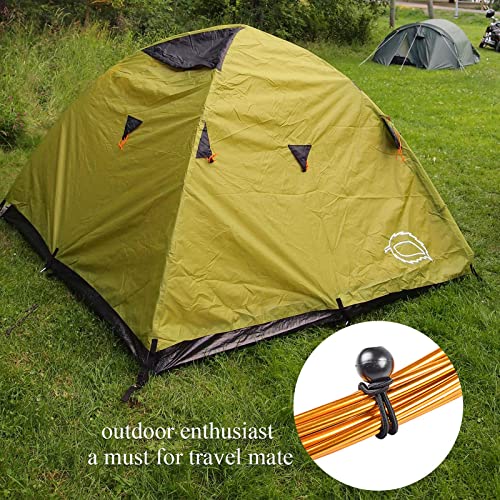 Zhoubin 4 Inch Black Bungee Cords With Ball, Tarp Tie Down Cord, 10 Pcs #TOP6