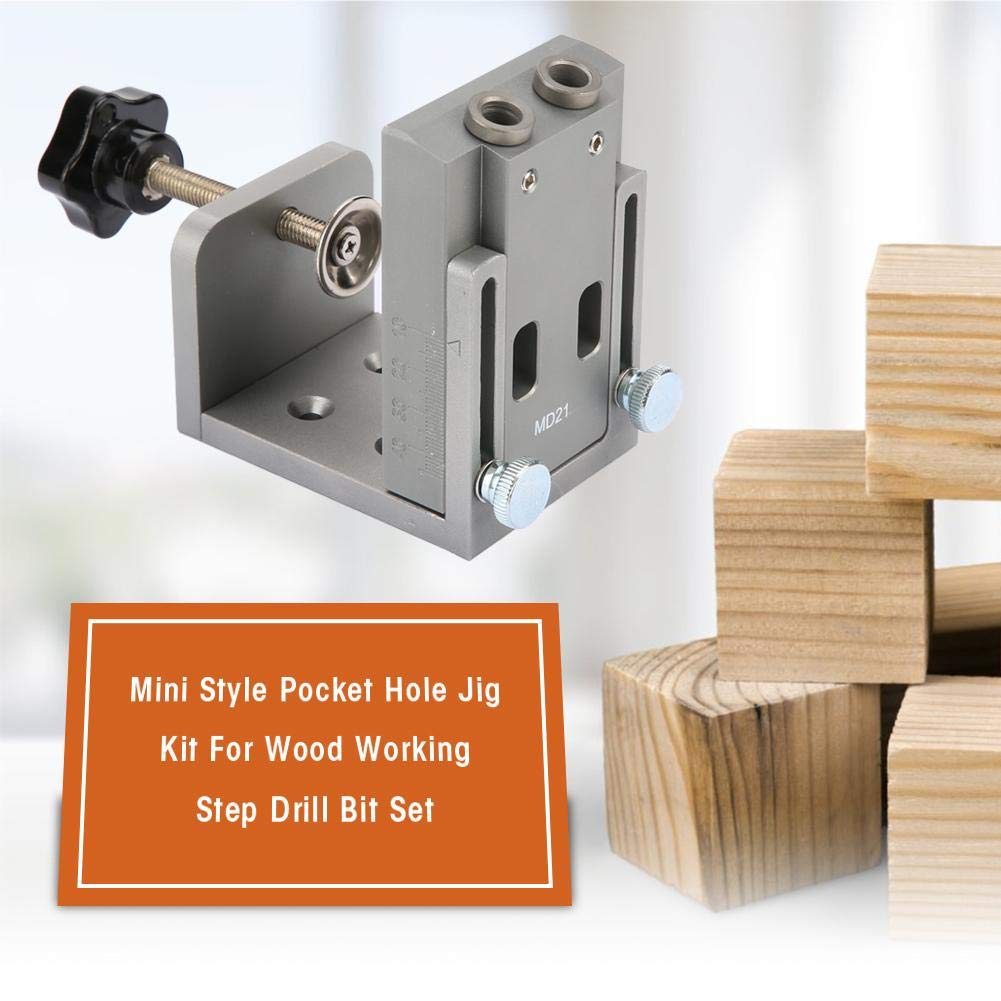 Set di punte per mini fori tascabili stile legno per punte trapano 842g