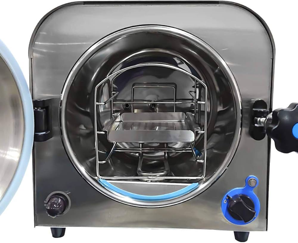 オートクレーブ TR250E ステンレス 14L 3段トレー付 高圧蒸気滅菌器