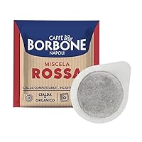 Caffè Borbone Cialda Compostabile, Miscela Rossa - 150 Cialde